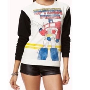 Vintage Optimus Prime
Full-print Graphic pullover 
Size small